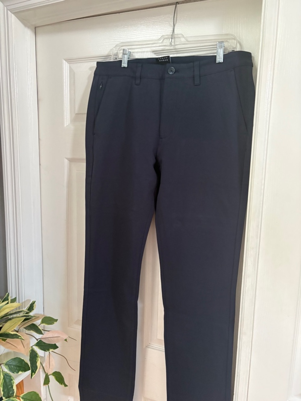 True Classic Men's Gray Dress Pants - Classic Tailored Fit